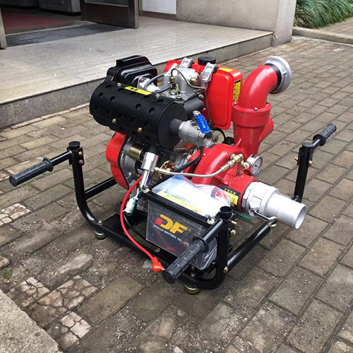 伊藤手抬式机动消防泵3寸YT30PFE操作步骤